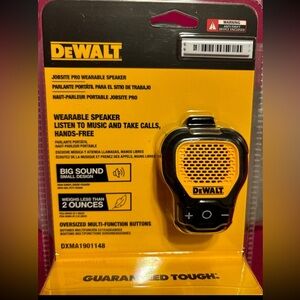 DeWALT Wearable Speaker